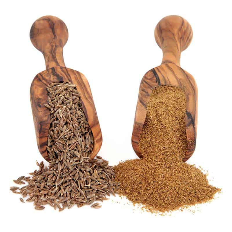 Cumin seeds vs cumin powder to be used as a cumin substitute