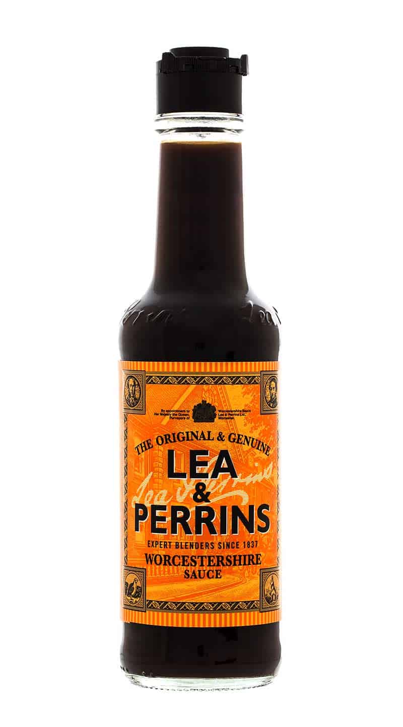 Bottle of Lea & Perrins sauce