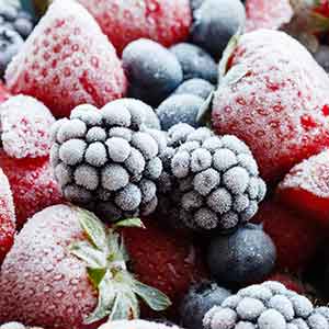 Frozen berries