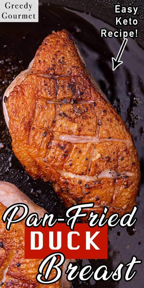 Pan Fried Duck Breast - Easy French Recipe | Greedy Gourmet