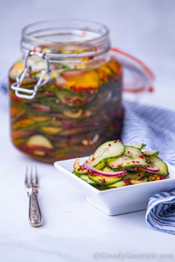 pickled cucumber