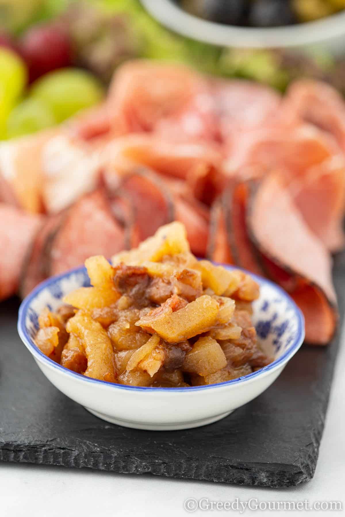 Asian Pear Chutney Greedy Gourmet