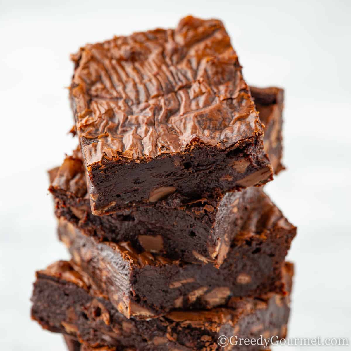 Chocolate shop orange brownies