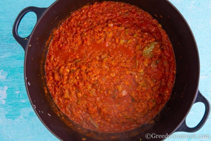 tomato vegetable base.