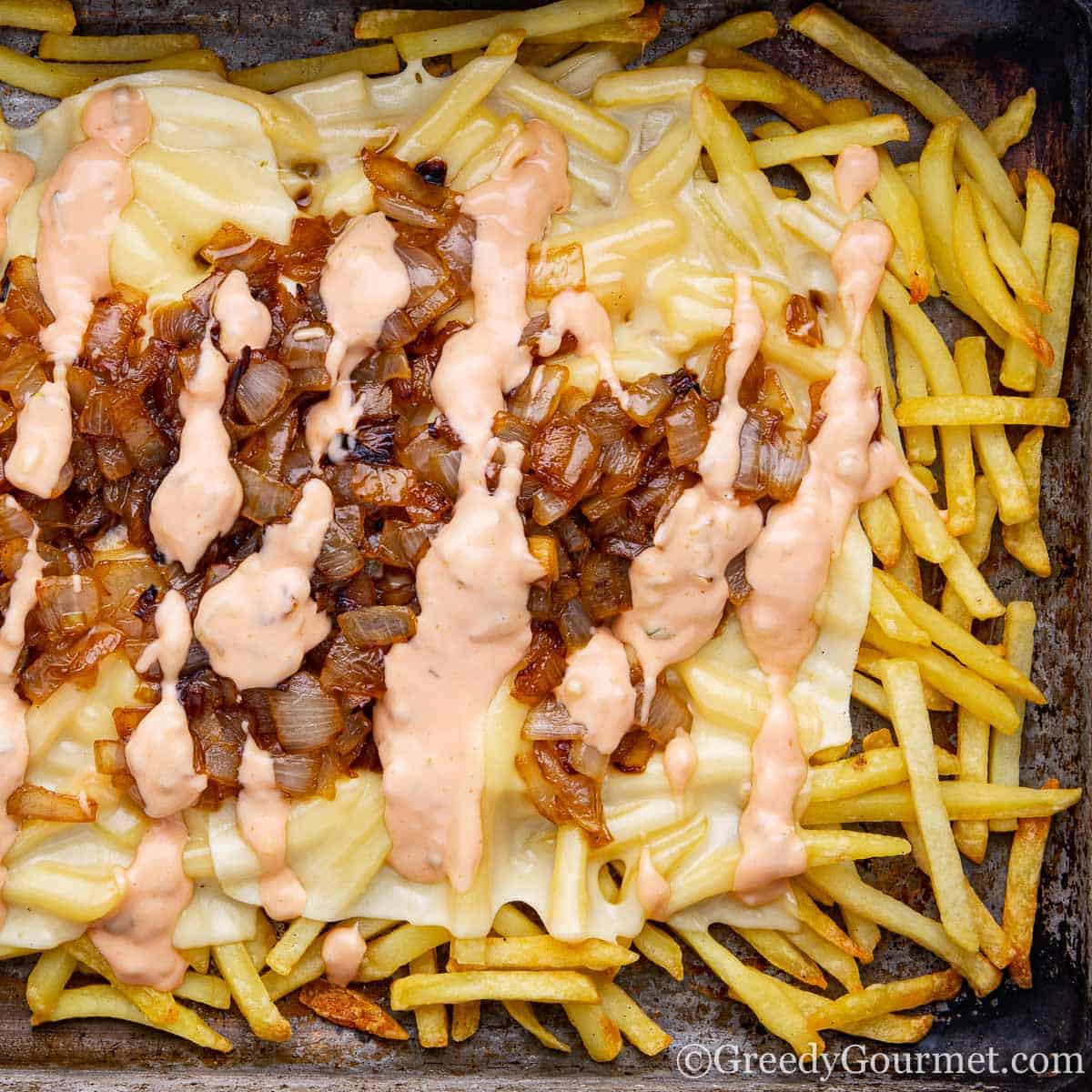 Animal-Style Fries: Copycat In-N-Out Recipe | Greedy Gourmet