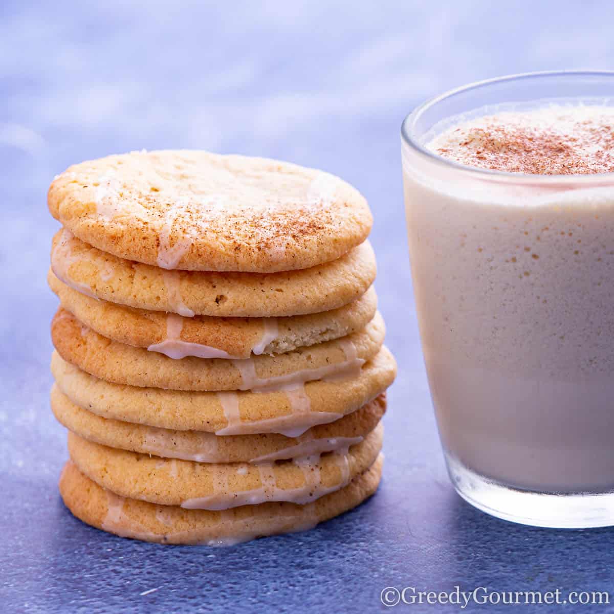 Eggnog Cookies - A Classic Christmas Cookie | Greedy Gourmet