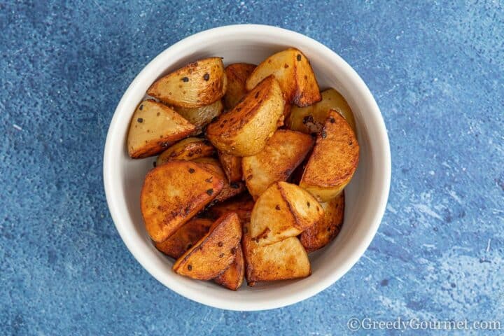 Sous Vide Potatoes in a bowl.