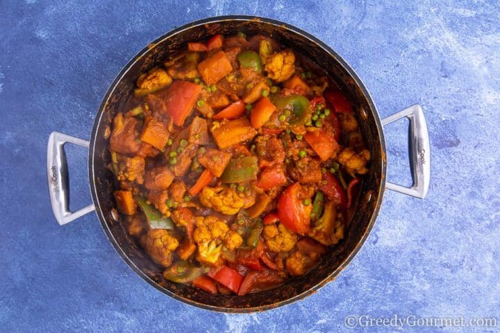 vegetable curry.