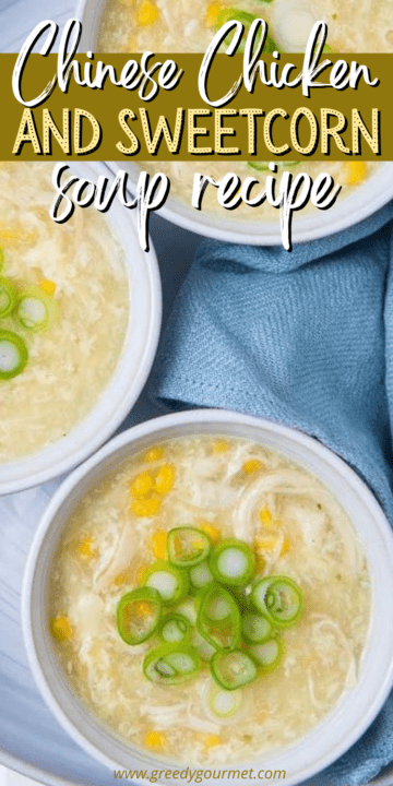 Chinese Chicken And Sweetcorn Soup - An Authentic Chinese Soup Recipe