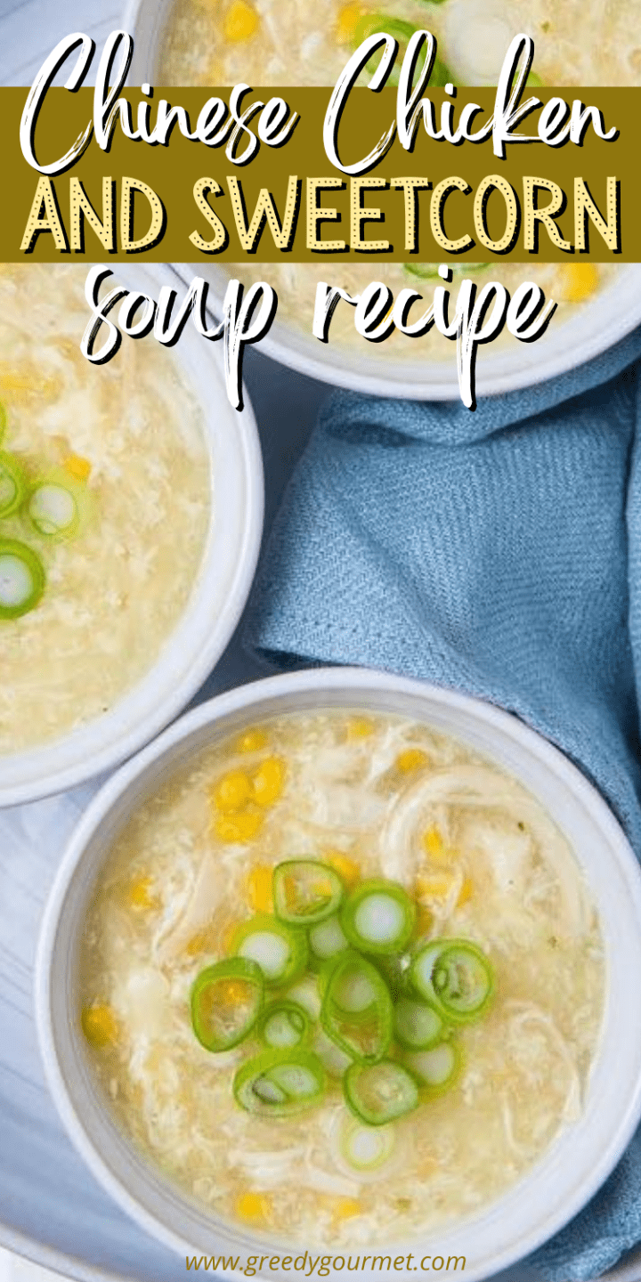 Chinese Chicken Sweet Corn Soup Recipe