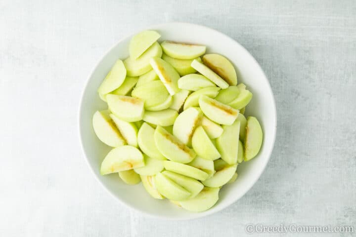 Sliced Apples