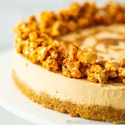 Dulce De Leche Cheesecake.