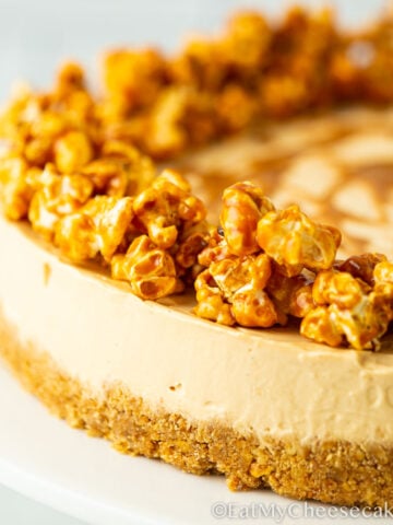 Dulce De Leche Cheesecake.