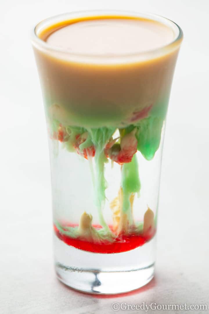 Zombie brain shot.