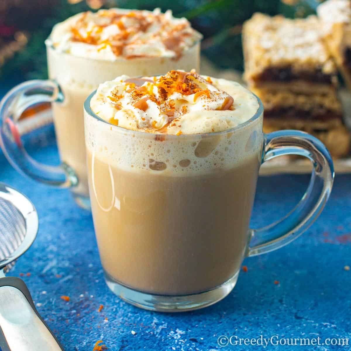Eggnog Latte Recipe A Christmas Drink Greedy Gourmet