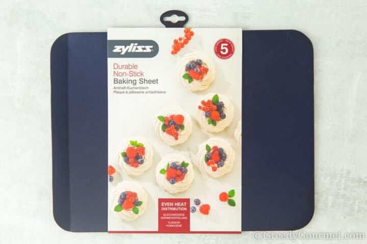 Zyliss non stick baking sheet.