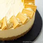 Caramac cheesecake.