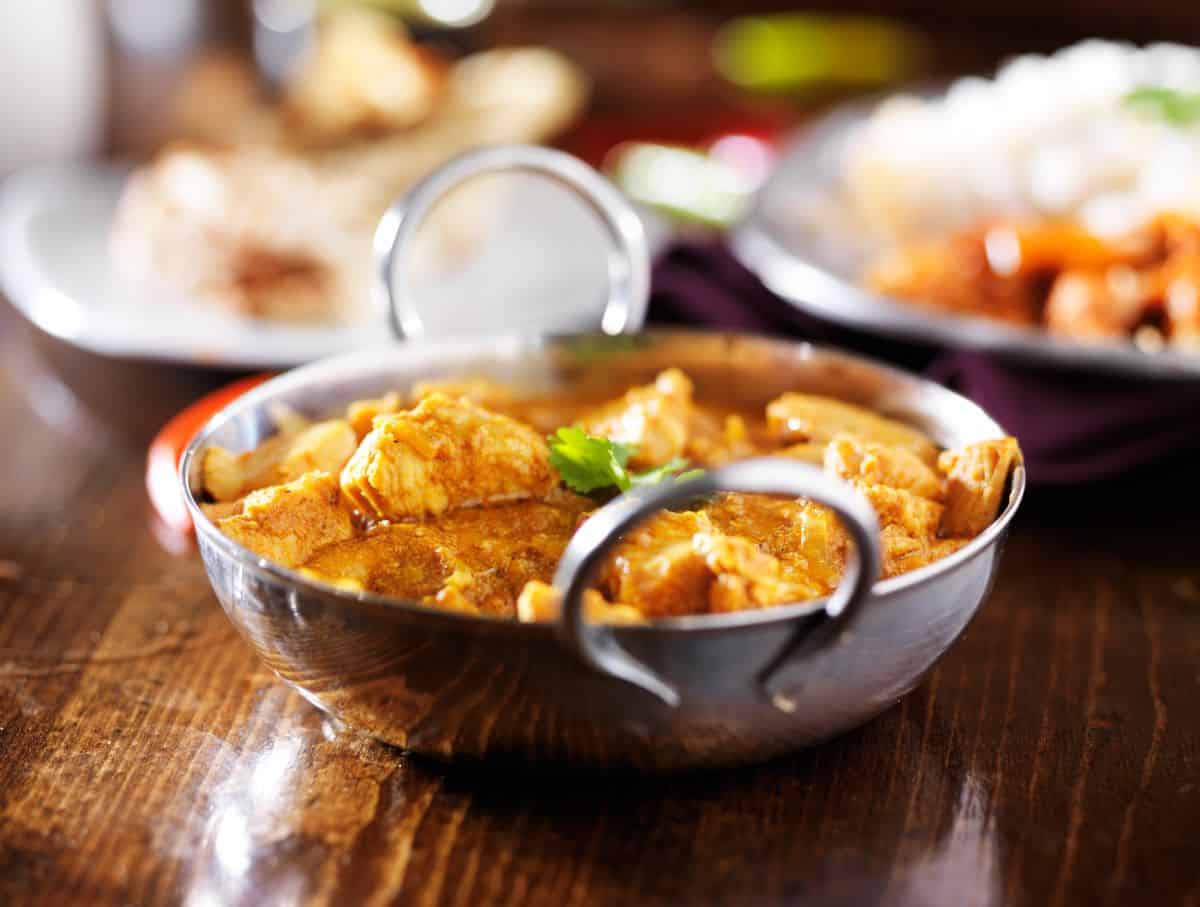 butter chicken.