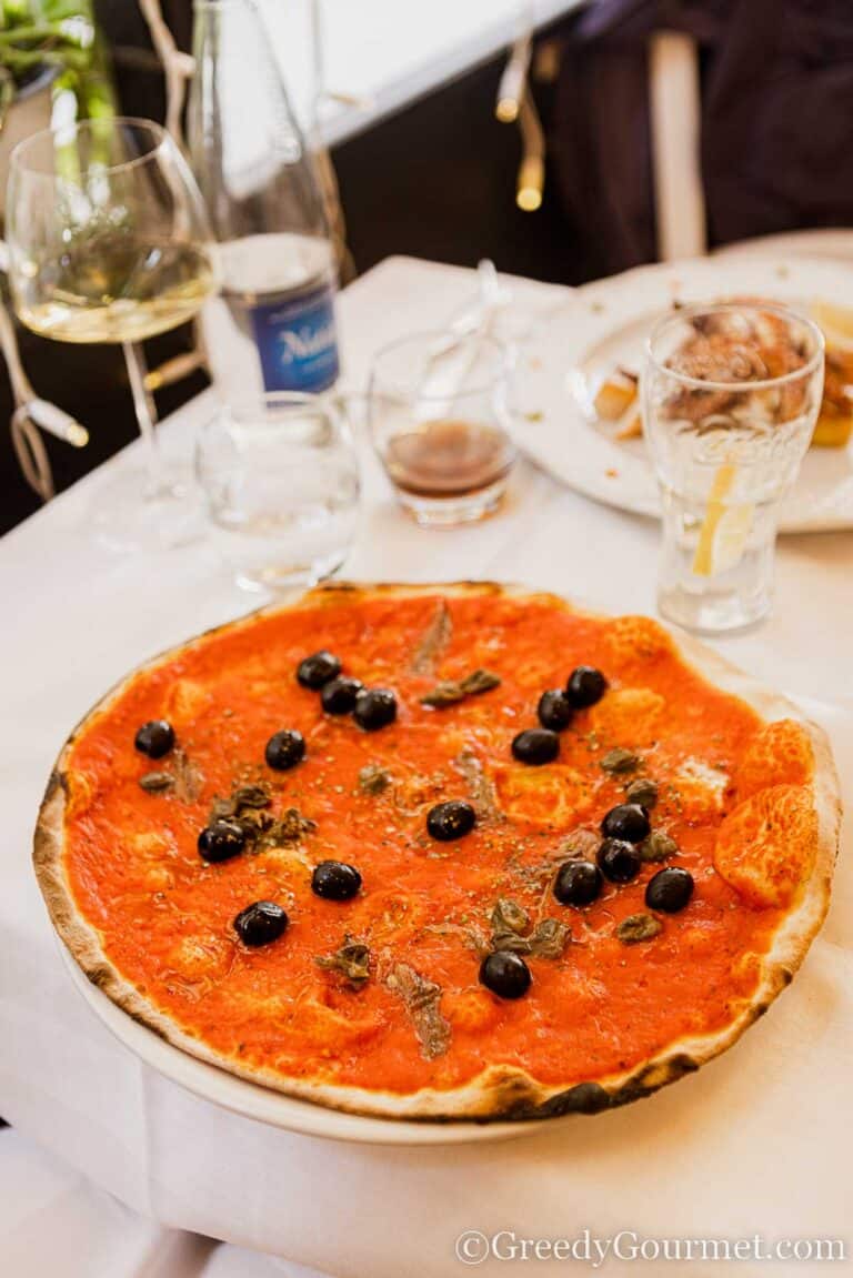 sicilian pizza.