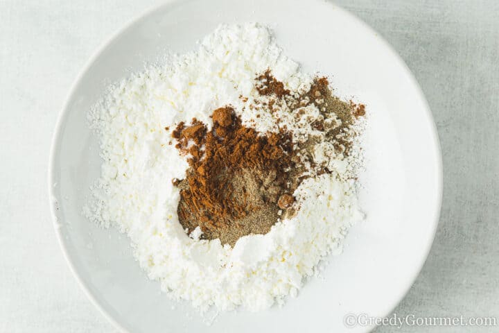 cornflour spices.