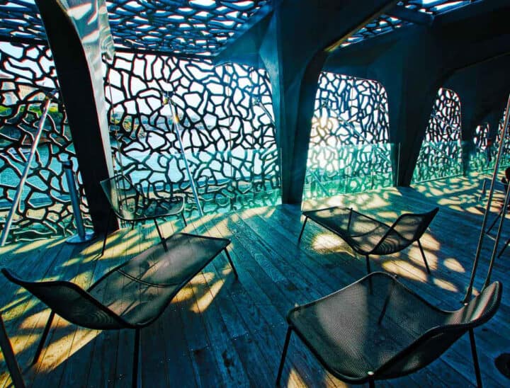 inside MuCEM.