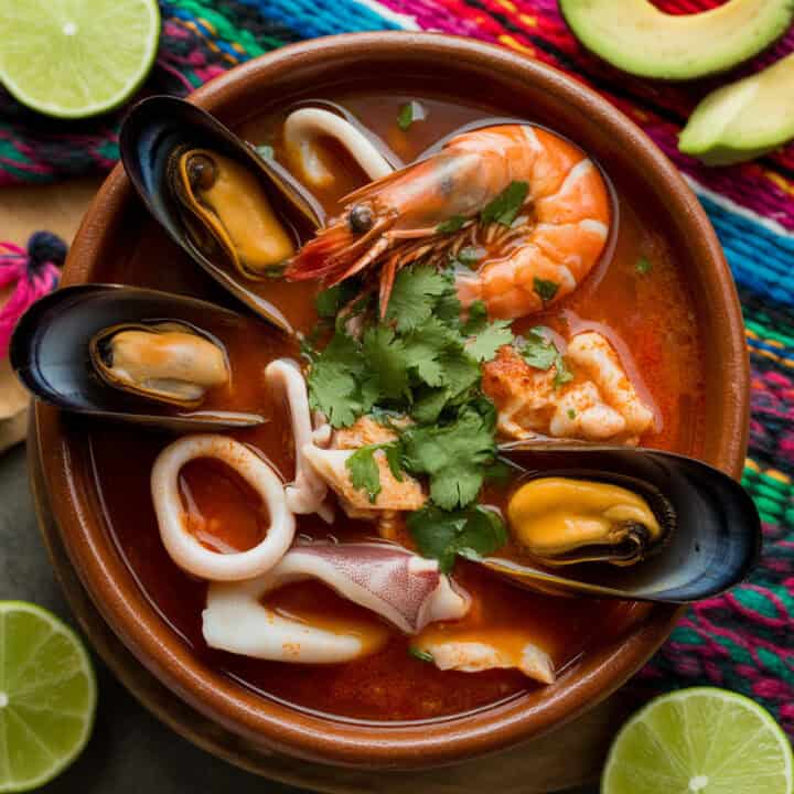 Caldo de Mariscos