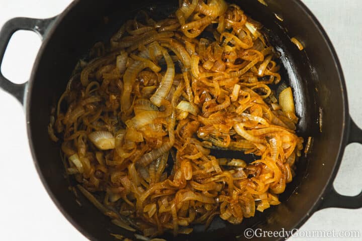 Caramelised onions