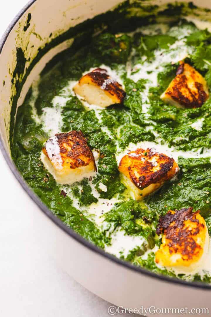 saag paneer.