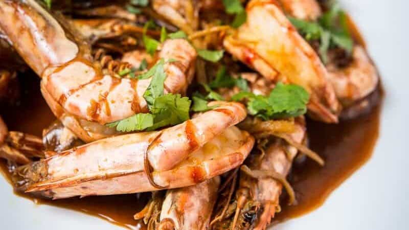 Soy Shrimp Ginger