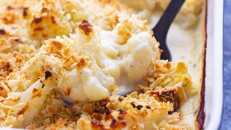 Learning how to cook cauliflower cheese