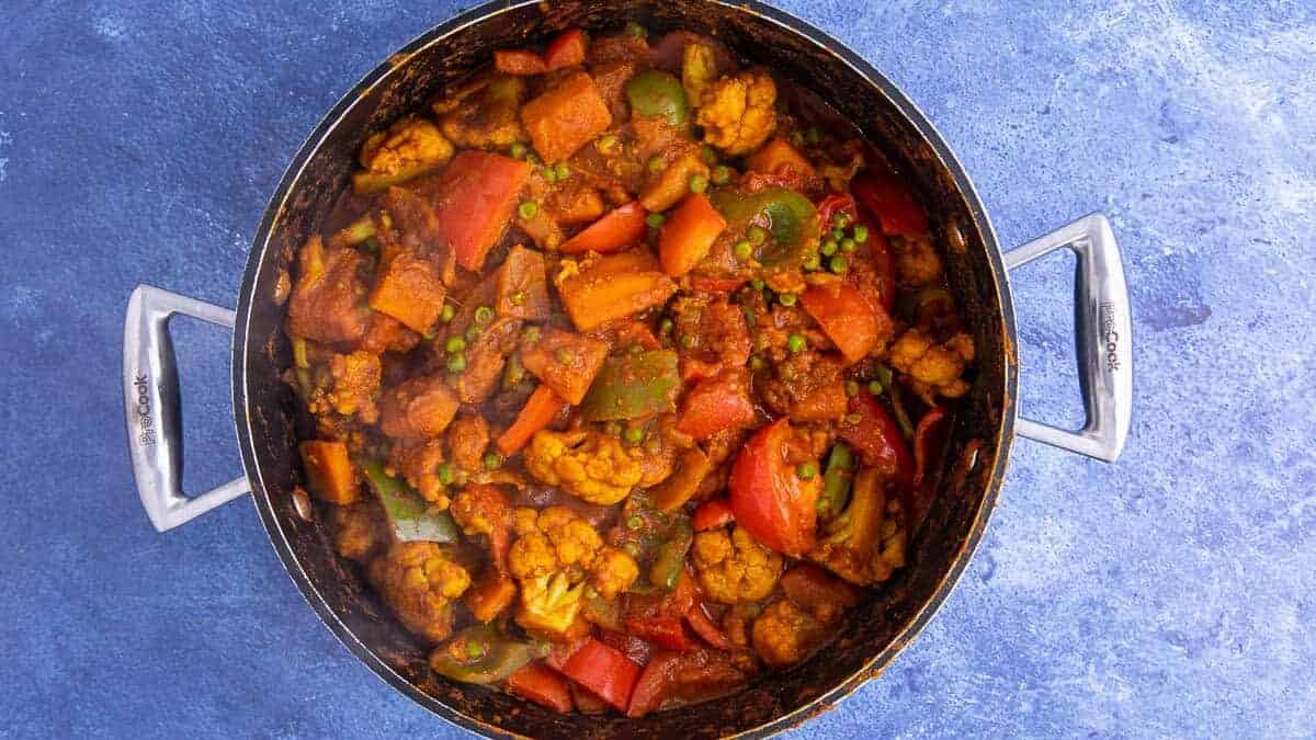 vegetable curry.