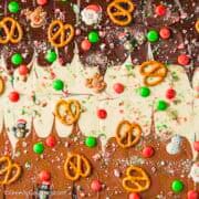 Chocolate Christmas bark.