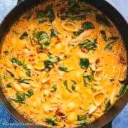 Marry me chicken soup in a pot.